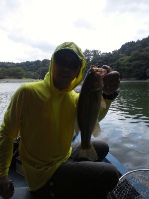 2013.08.21亀山湖バス釣り　DAY2